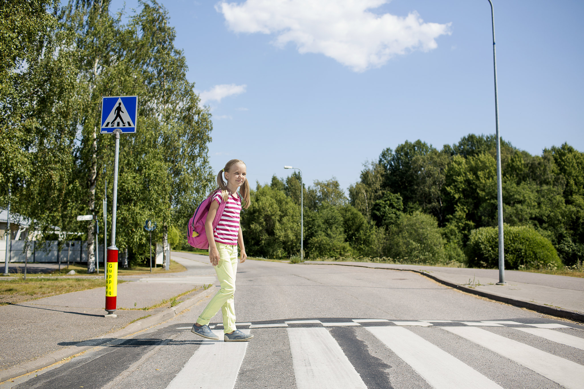 Turvallinen Koulumatka Syntyy Harjoittelemalla - Liikenneturva